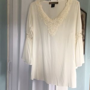 urban mango Tops - Cream blouse urban mango urban mango Tops - Cream blouse urban mango